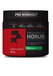 Pré Treino Max Titanium Horus 300g