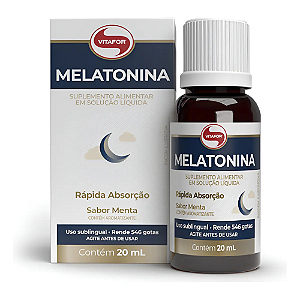 Melatonina Vitafor Sublingual Menta 20ml