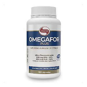 Omega 3 Vitafor Omegafor Plus 120 caps