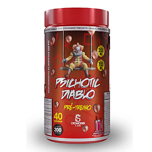 Pré Treino Demons Lab Psichotic Diablo 200g