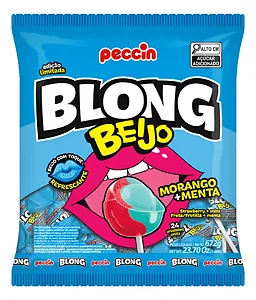 PIRULITO BLONG PACOTE C/ 24 UNIDADE