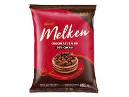 CHOCOLATE EM PÓ MELKEN 50% CACAU 1,01KG