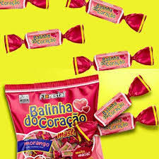 Bala de Coração Mastgável 500g