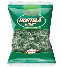 Bala Santa Rita Hortelã dura 500g