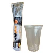 Copo liso 440ml Totalplast pct c/50 un