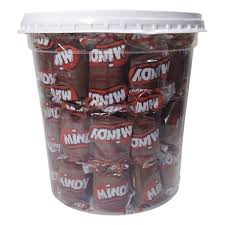 Paçoca c/ Chocolate Chocomindy pote c/50 un