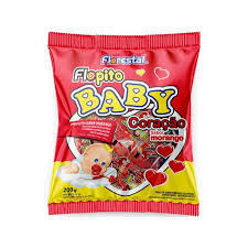 PIRULITO CORAÇÃO BABY PEQUENO C/50 UN