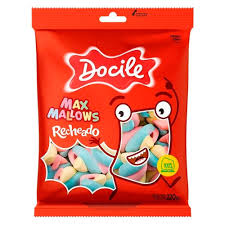 Marshmallow Docilie Recheado 220g