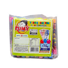 TUBO DE BALINHA FUMY C/50 UN