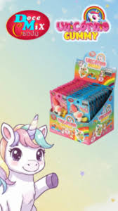 GELATINA GUMMY UNICORNIO C/20 UN