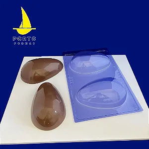 FORMA OVO LISO 500G PRO (1 FLEXIVEL/ 2 RÍGIDOS)
