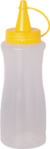 BISNAGA PLASTICA 200 ML MOSTARDA