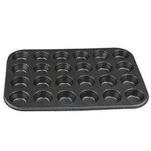 FORMA DE TEFLON MINI CUPCAKE CONFEITUDO 24 ESPAÇOS