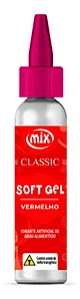 MIX CLASSIC SOFT GEL VERMELHO CORANTE ARTIFICIAL DE GRAU ALIMENTICIO