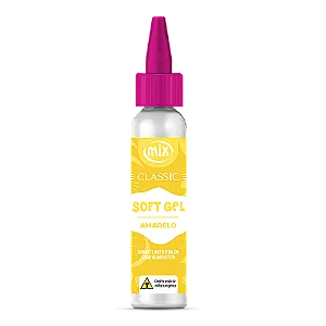 MIX CLASSIC SOFT GEL AMARELO CORANTE ARTIFICIAL DE GRAU ALIMENTICIO