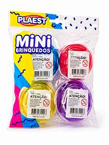 PLAEST MINI BRINQUEDO YOYO CRISTAL PESADO 04 UN