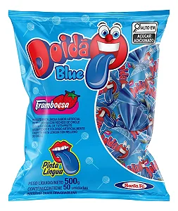 PIRULITO DOIDÃO BLUE FRAMBOESA 50 UN