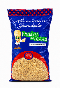 AMENDOIM GRANULADO FRUTOS DA TERRA 1KG