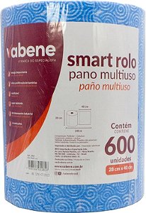 SMART ROLO VABENE 40X28CM 600 UN PANO AZUL