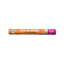 FOLHA DE ALUMINIO 4MX45CM