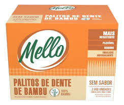 PALITO DE DENTE DE BAMBU 100 UN