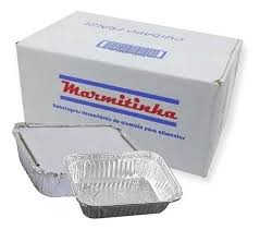M120 RETANGULAR MARMITINHA 100 UN