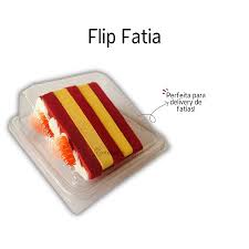EMBALAGEM FLIP FATIA CRISTAL