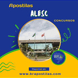 Apostila ALESC 2024 Analista Legislativo III - Qualquer área