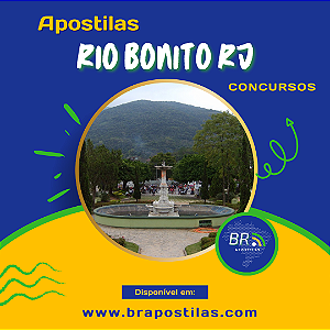 Apostila PREFEITURA DE RIO BONITO RJ 2024 Técnico de Agrimensura
