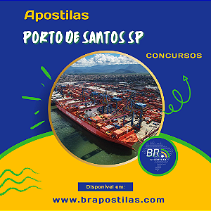 Apostila PORTO DE SANTOS SP 2024 Especialista Portuário - Analista de Sistemas