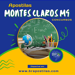 Apostila PREFEITURA DE MONTES CLAROS MG 2024 Analista de Conteúdos Curriculares - Matemática