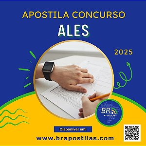 Apostila ALES 2025 Analista Secretaria Legislativa Administrativa