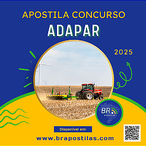 Apostila ADAPAR 2025 Engenheiro Agrônomo