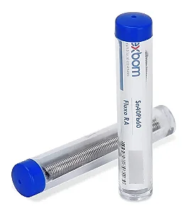 Tubo de Solda Exbom - Fio de Estanho - 60x40 - 1.0mm 10g