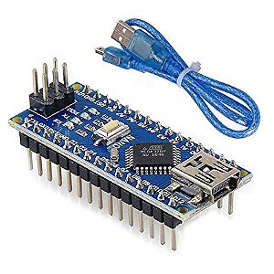 Arduino Nano V3.0 ATMEGA328P Com cabo USB