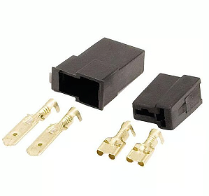 Conector 2 vias com terminais (Junção)