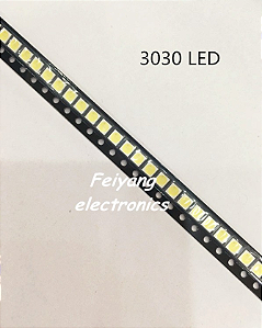 Led SMD 3030 3V 1W  - Cód. 1238 - VENDIDO UNITÁRIO