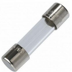 Fusível de Vidro Pequeno 5x20mm - 0,3A (300mA) - 250V