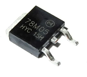 Regulador 78M05 SMD - 7805 SMD TO-252