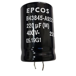 Capacitor Eletrolitico 220uF 400V