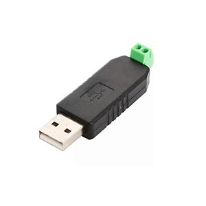 Conversor USB para RS485 borne 2 pinos