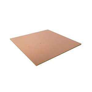 Placas de Fenolite Lisa cobreada 15x25cm