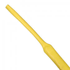 Espaguete Termo Retrátil Amarelo 3,0mm - por metro