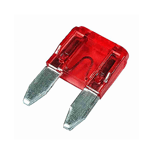 Fusível de Lâmina Mini 10A - Vermelho