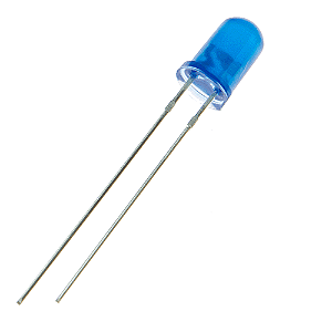 Led difuso 5mm - Azul