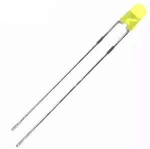 Led difuso 3mm - Amarelo