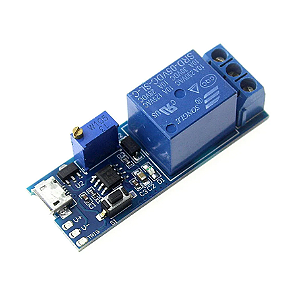 Módulo relé temporizador Micro USB Trigger 5V