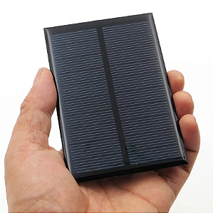 Mini painel Solar 5V 200mA - 80x110mm