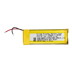 Bateria Li-Ion Polymer 3,7V 250Mah