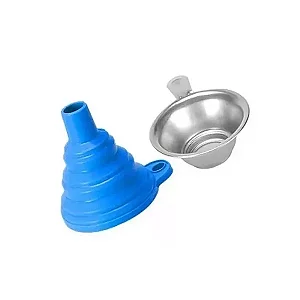 Filtro de Resina UV + Funil Silicone para Impressão 3D